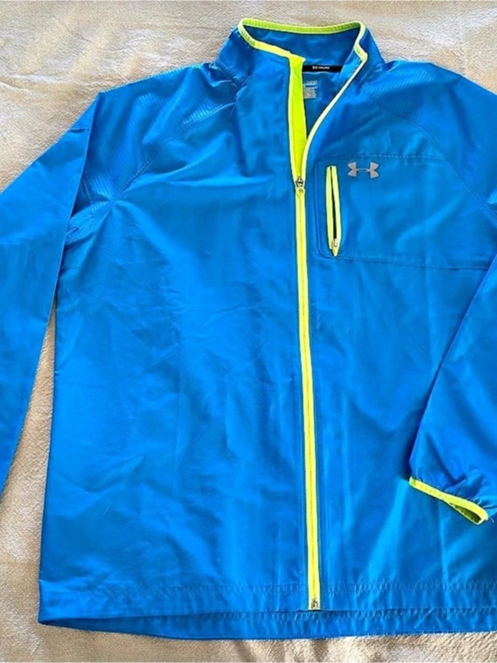 Under Armour Men's Blue Lightweight Jacket Size Large